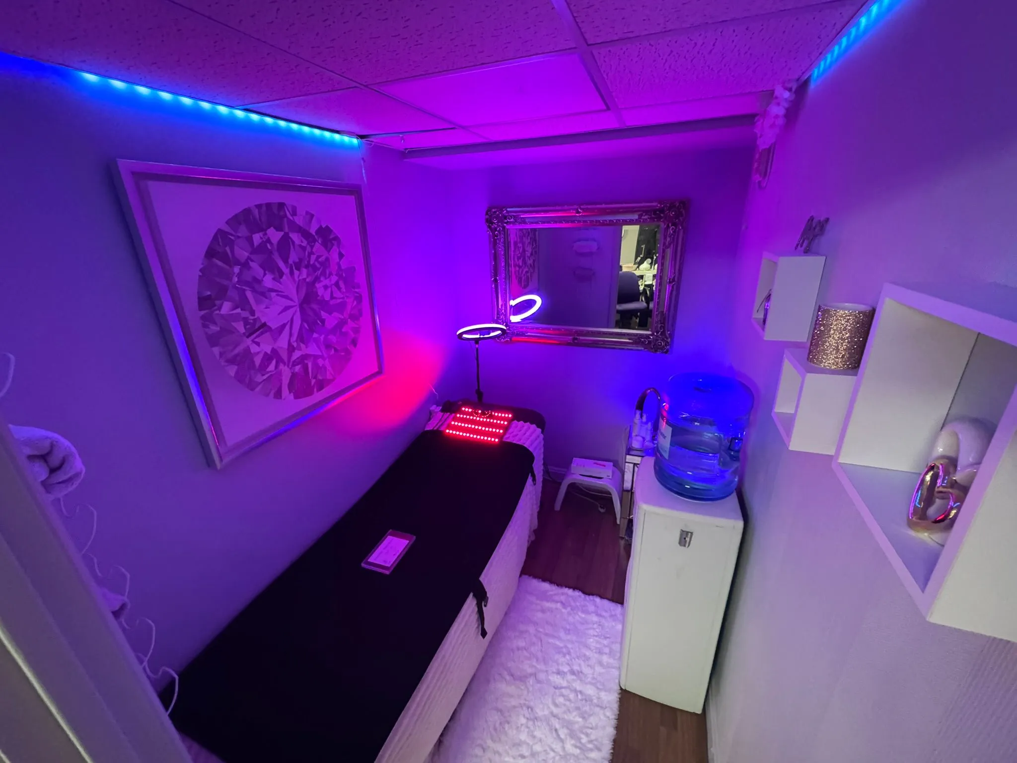 LED and Infrared Experience Room